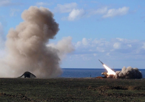 Украина коротает ракетные стрельбы недалеко от крымской границы