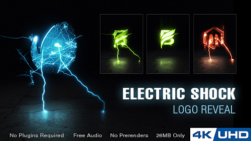 Electric Shock Logo Reveal - Project for After Effects (Videohive)