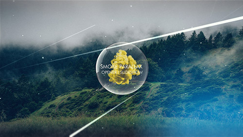 Smoke Parallax Opener I Slideshow - Project for After Effects (Videohive)