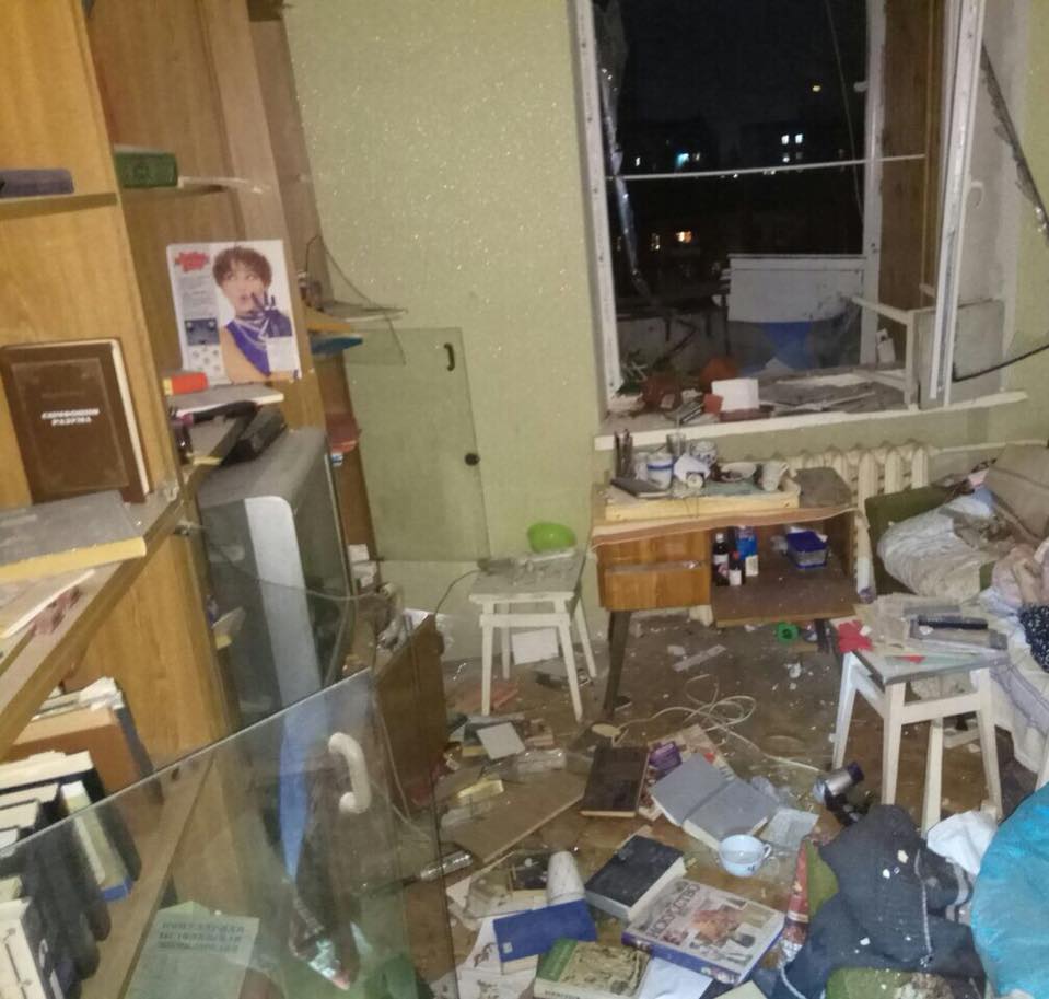 В Киеве прогремел взрыв в жилом доме: погибла баба(Освежено)