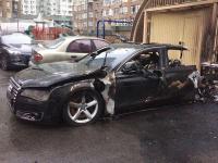Авто, на каком возили бывшего министра инфраструктуры, мог сгореть из-за поджога