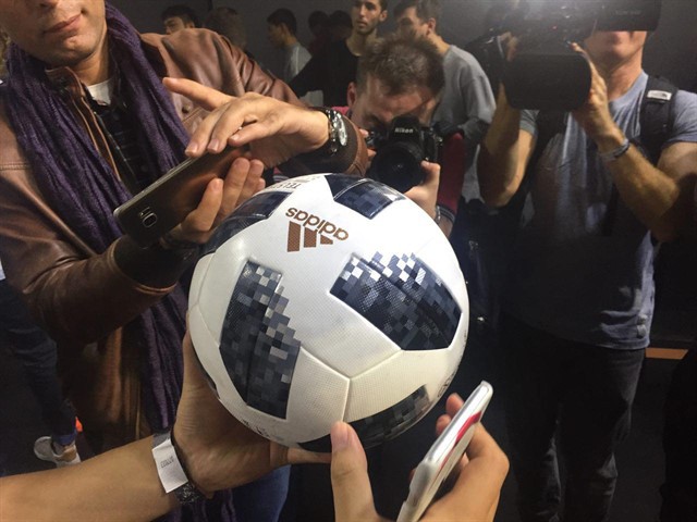 Представлен официальный мяч чемпионата мира по футболу-2018