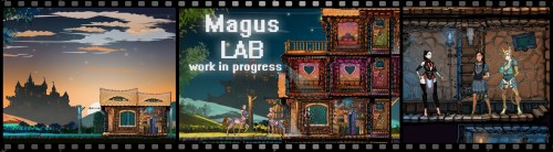 The Magus Lab [InProgress, 0.25A] (Brozeks&Co) [uncen] [2017, ADV, SLG, Management, Animation, Fantasy, Big Tits, Beautiful Ass, Blowjob, Sexual Training, Hardcore, Slave, Breeding, Prostitution, Pregnant, Elfs, Orcs, Monsters, Magic] [eng]