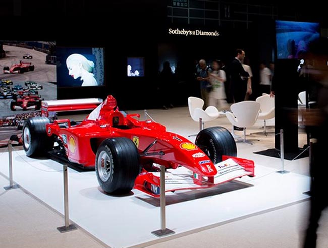 Ferrari Шумахера продана за рекордную сумму
