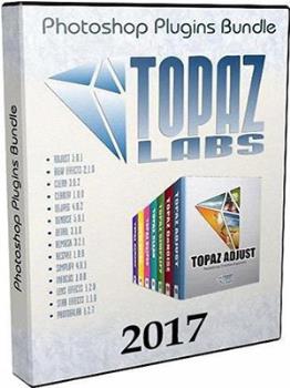 Плагины для фотошоп - Topaz Labs Photoshop Plugins Bundle 2017 (16.11.2017) Repack Pooshock