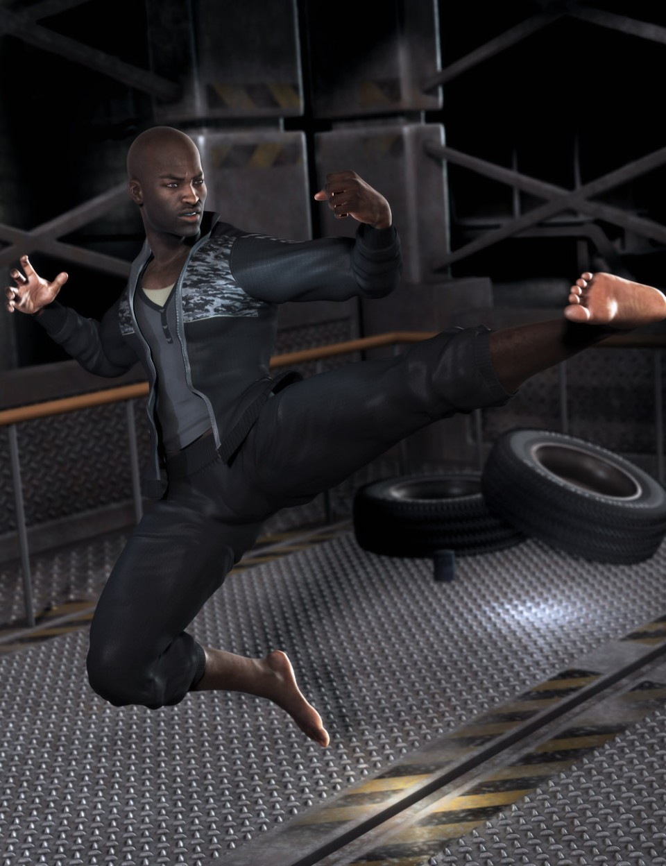 Everyday Training Suit for Genesis 2 Male(s)