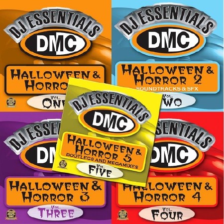 DMC DJ Essentials Halloween And Horror Volumes Six CDs (2017)