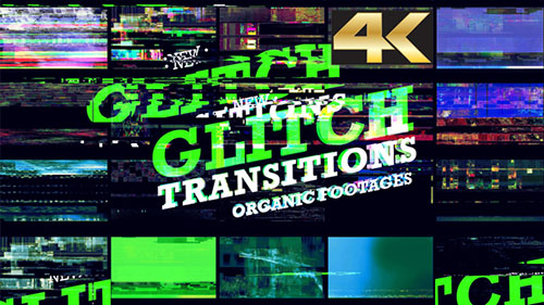Glitch Transition 4K - Motion Graphics (Videohive)