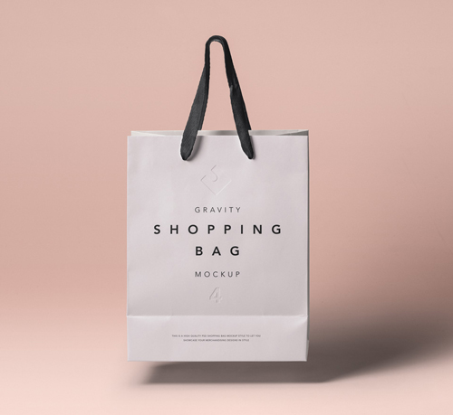 Psd Shopping Bag Mockup Vol 4