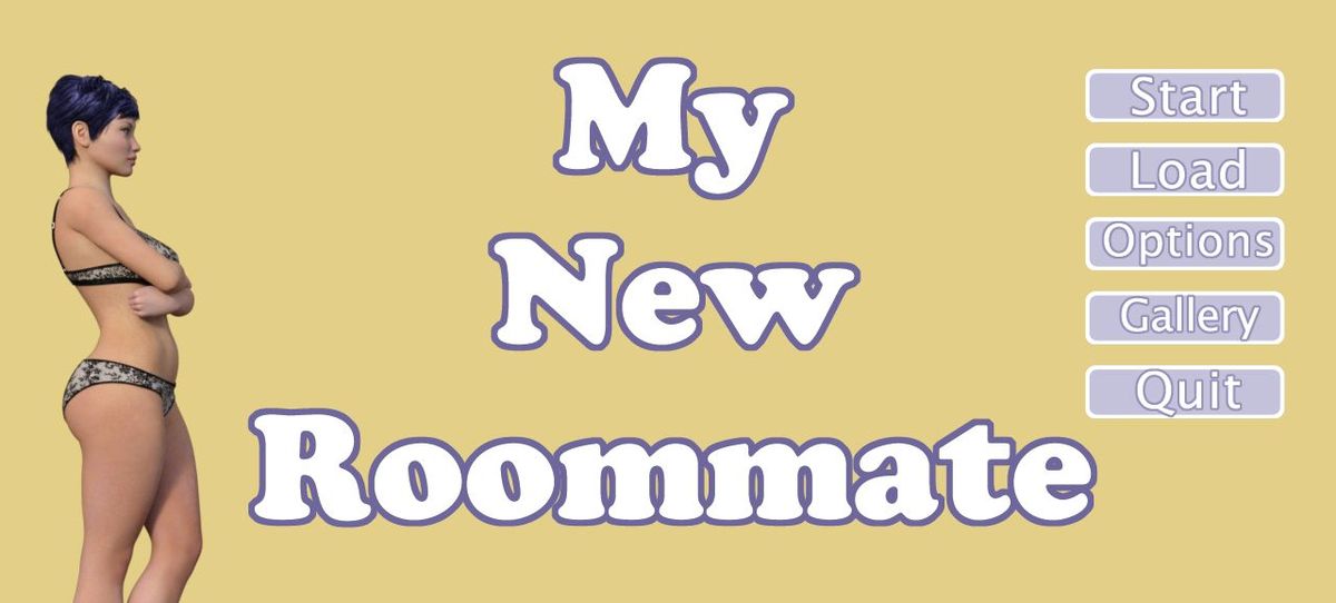 My New Roommate [1.0] (Iceridlah Games) [uncen] [2017, 3DCG, Exhibitionism, Lesbians, Handjobs, Blowjobs, Sex, RenPy] [eng]