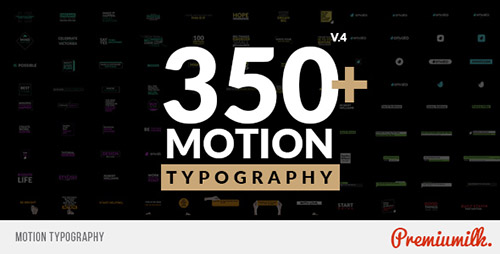 Motion Typography 20645019 - Project for After Effects (Videohive)