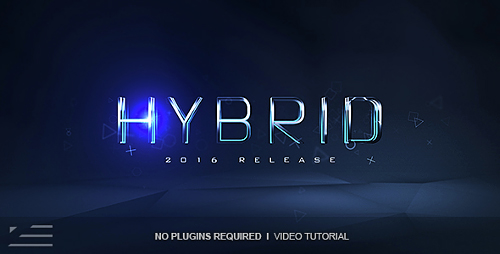 Hybrid Logo Reveal - Project for After Effects (Videohive)
