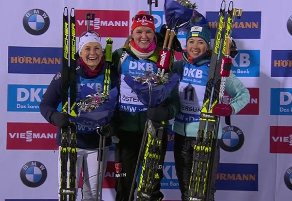Юлия Джима – бронзовый призер в спринте на этапе КМ в Эстерсунде