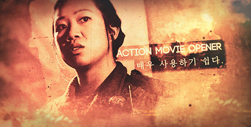 Action Movie Opener - Project for After Effects (Videohive)