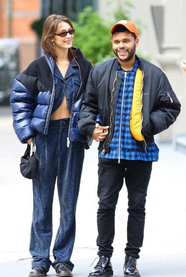Белла Хадид и The Weeknd прогулялись по улицам Нью-Йорка
