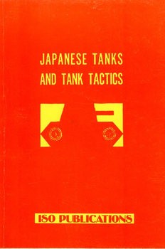 Japanese Tanks and Tanks Tactics
