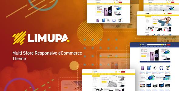 ThemeForest - Limupa v1.0 - Technology OpenCart Theme (Included Color Swatches)