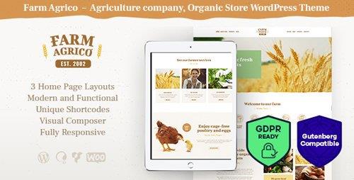 ThemeForest - Farm Agrico v1.1 - Agricultural Business WordPress Theme - 21848343