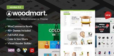 ThemeForest - WoodMart v3.2 - Responsive WooCommerce WordPress Theme