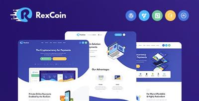 ThemeForest - RexCoin v1.0 - A Multi-Purpose Cryptocurrency & Coin ICO WordPress Theme