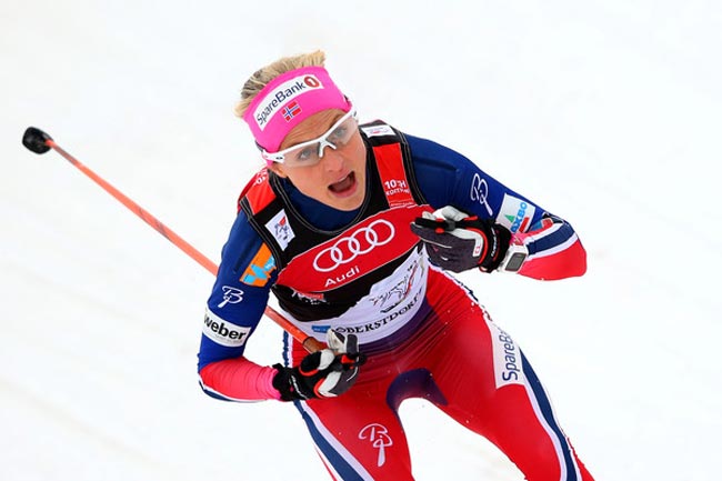 Тереза Йохауг победила в первой официальной гонке после дисквалификации
