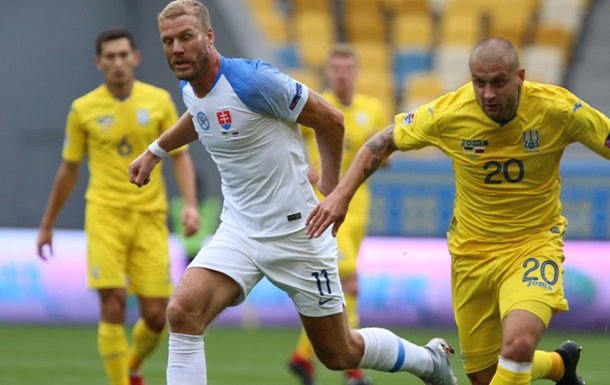 Словакия - Украина 2:0. Онлайн матча Лиги наций