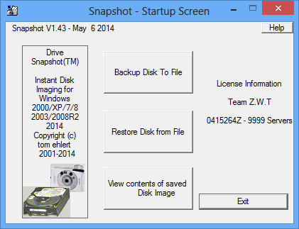 Drive SnapShot 1.50.0.1331 Portable