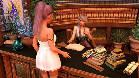 Naama - Lustful Desires - The Librarian. Chapter 2