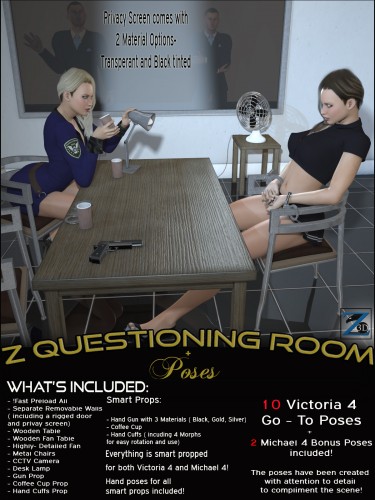Z Questioning Room + Poses.